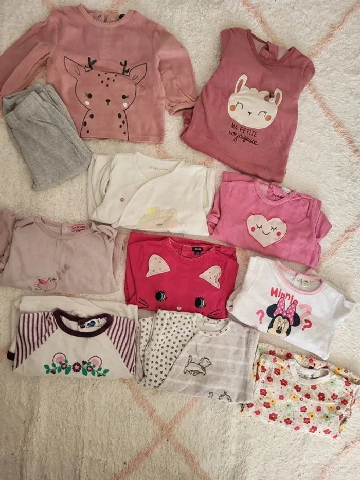 Lot pyjamas - Petit Béguin - 9 mois  | Beebs