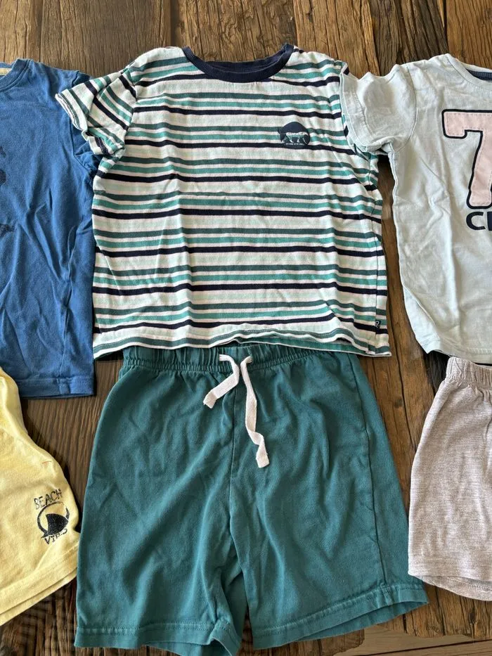 Lot pyjamas short garçon 4/6 ans okaidi lupilu - Lupilu - 6 ans  | Beebs