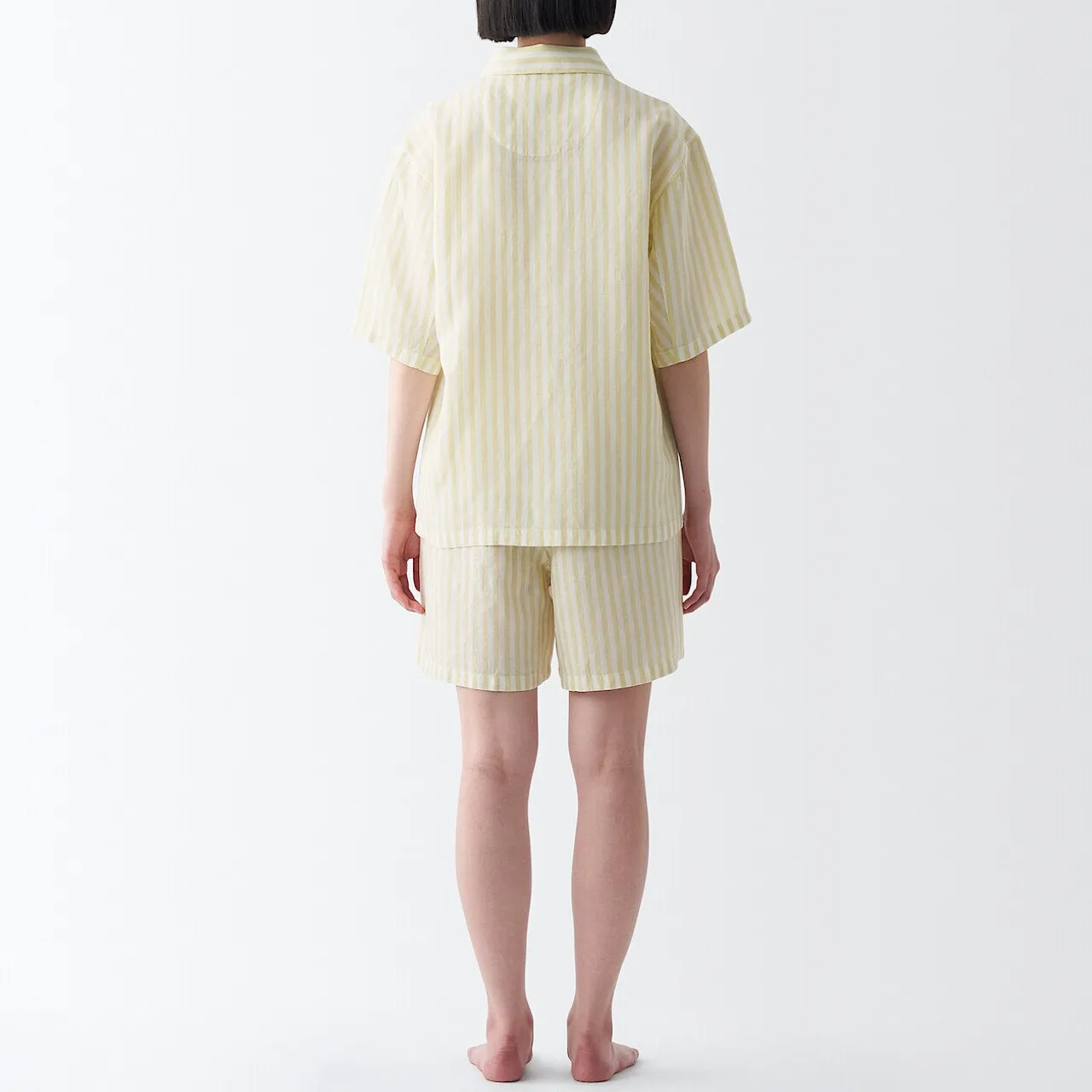 Lyocell and Linen Short Sleeve Pyjamas 17829