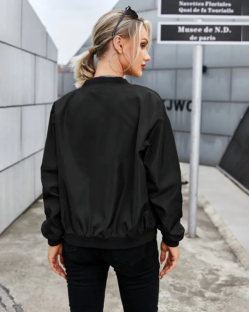 Marina - Blouson aviateur classique pour femme