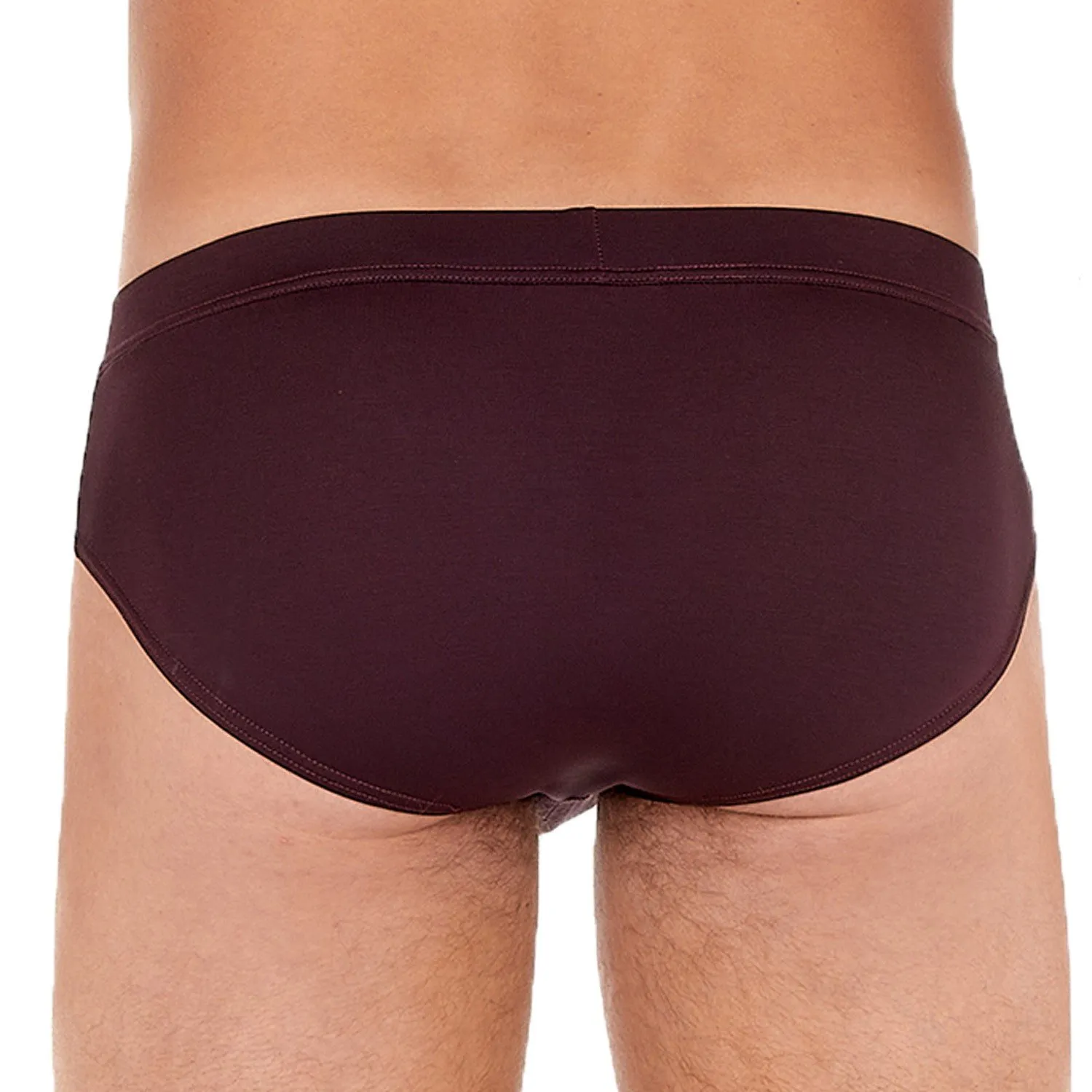 Mini Slip Comfort HO1 Tencel Soft - bordeaux - HOM : vente slips et...