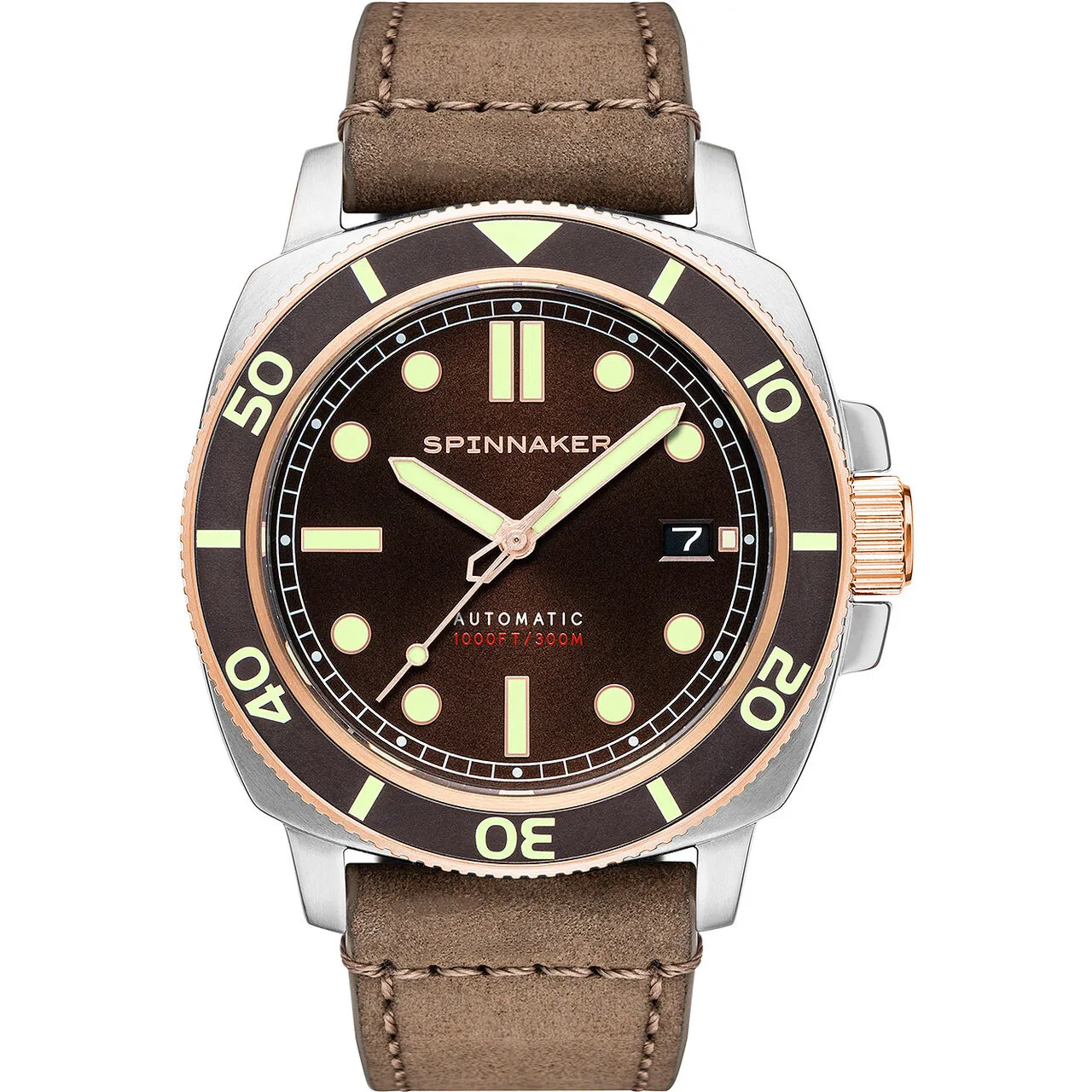 Montre homme Spinnaker SP-5088-04, Automatique, 42mm, 30ATM