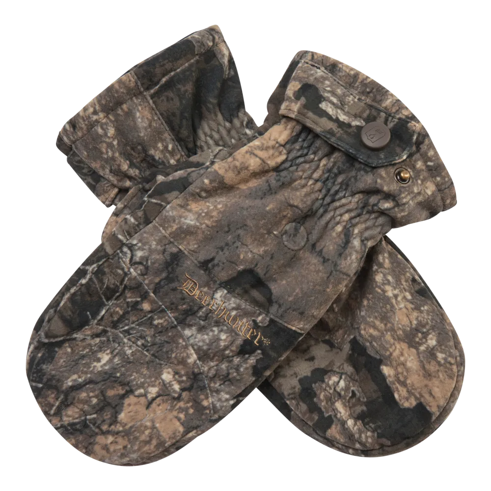 Moufles camo bois Rusky Silent DEERHUNTER