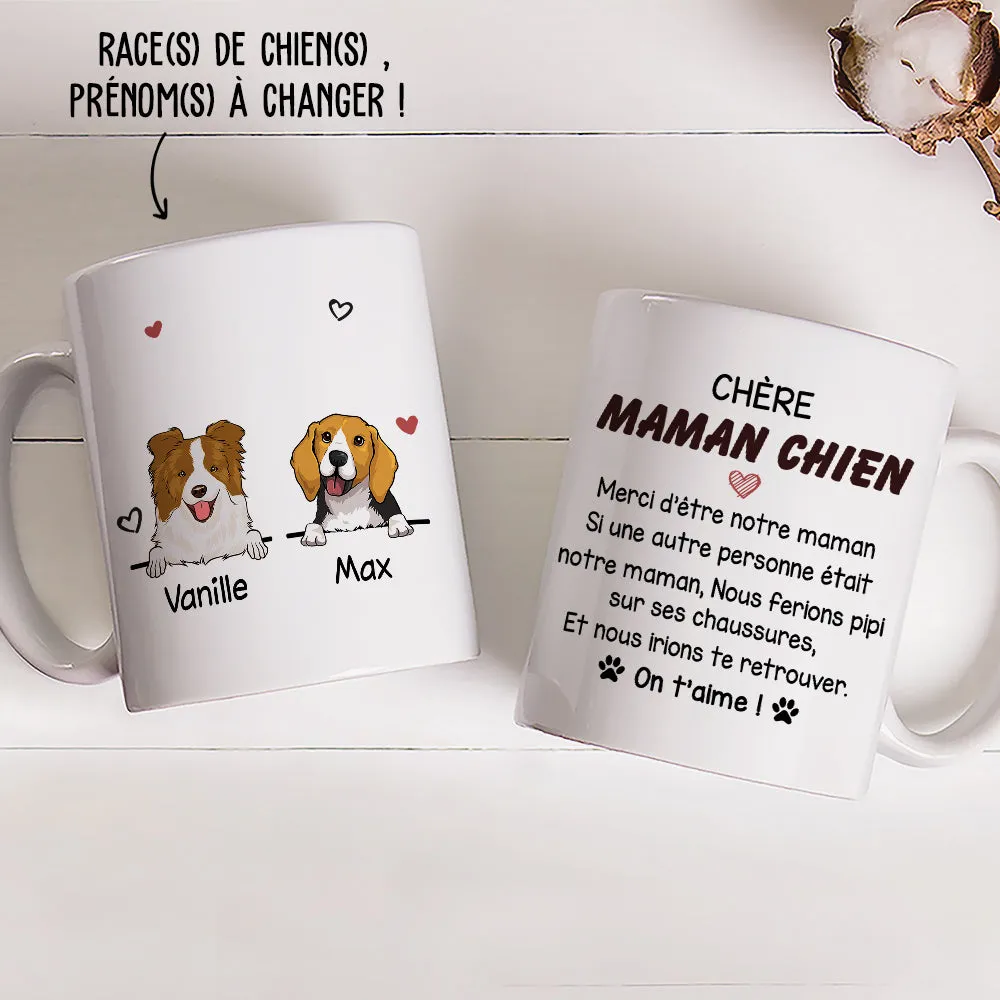 Mug Personnalisé - Tu Es Ma Maman Chien