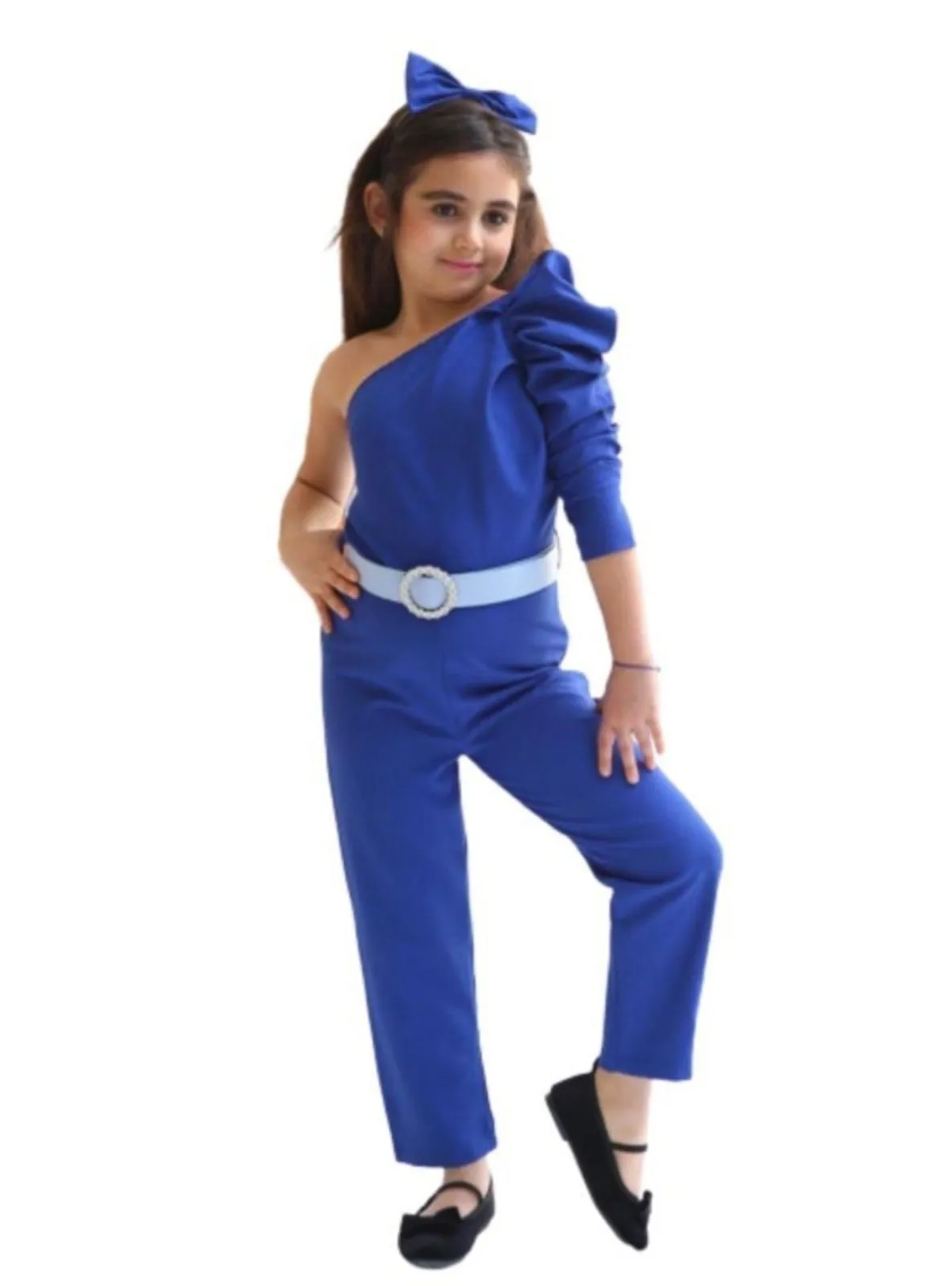 Navy Blue - Girls` Salopettes & Jumpsuits