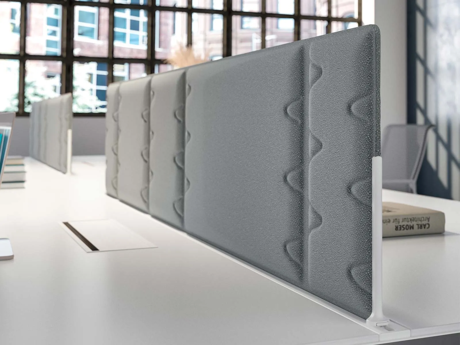 Panneau frontal acoustique pour rail Etner - Etner