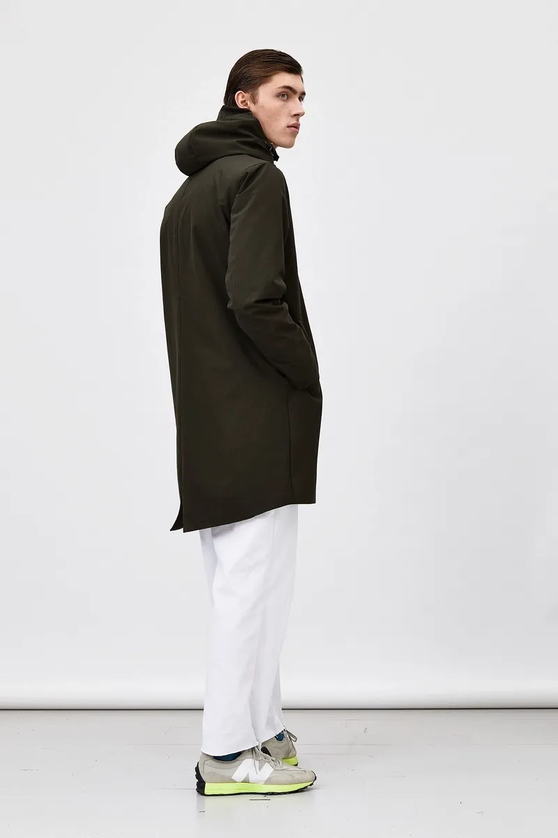 Parka Welter Shelter Homme Terror Weather Polyrayon Wool Look Olive