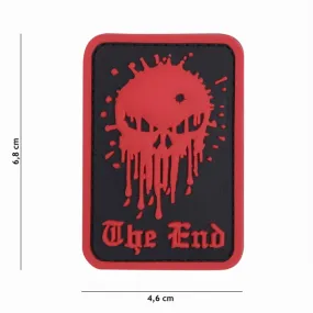 Patch 3d punisher the end Couleur Taupe