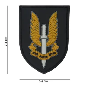 Patch 3d SAS who dares wins Couleur Gris