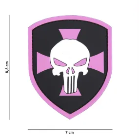 Patch punisher Couleur Rouge