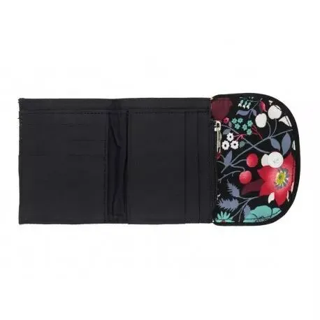 Petit portefeuille / porte monnaie imprimé original Bibop & Lula
