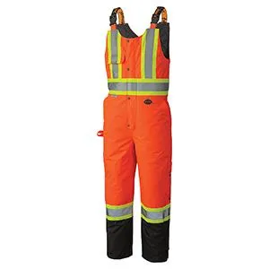 Pioneer V1120950-M Combinaison imperméable à bretelles polyester moyen orange