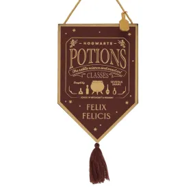 Plaque suspendue Potion Felix Felicis - Harry Potter