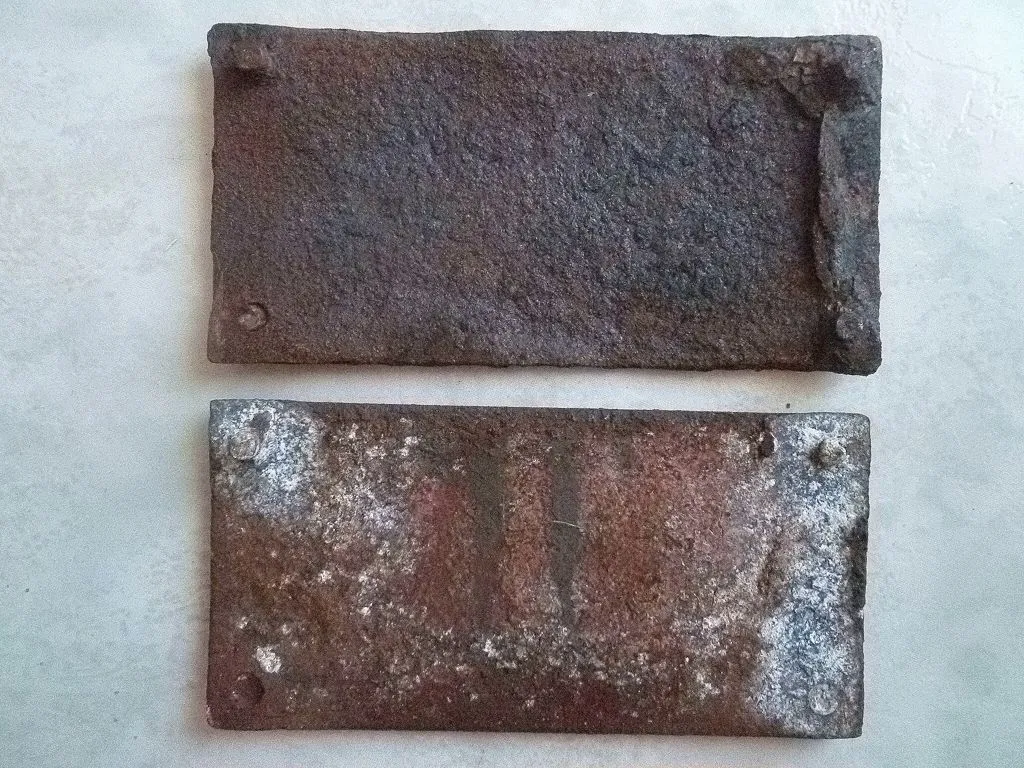 plaques  de Wagon ARBEL anciennes , vintage
