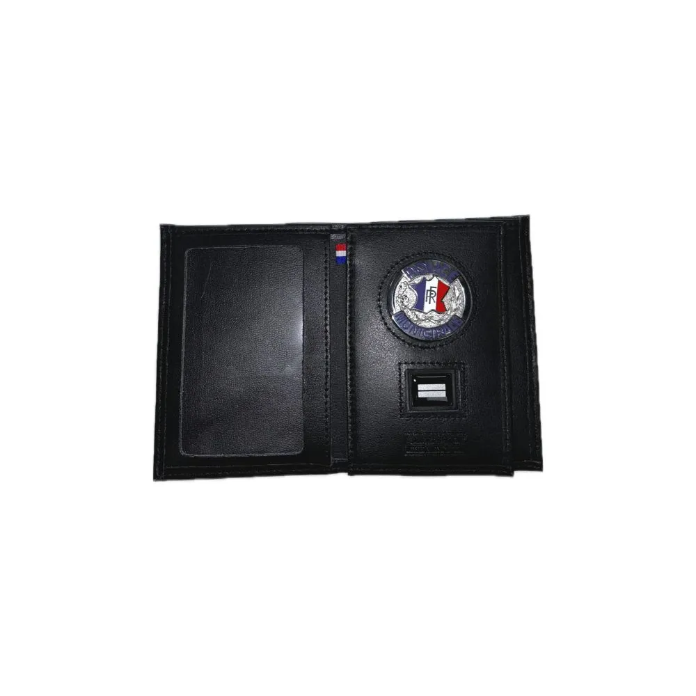 Porte carte 3 volets Police Municipale - AMG Pro