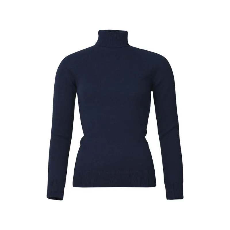 Pull col roulé Buckingham femme Laksen