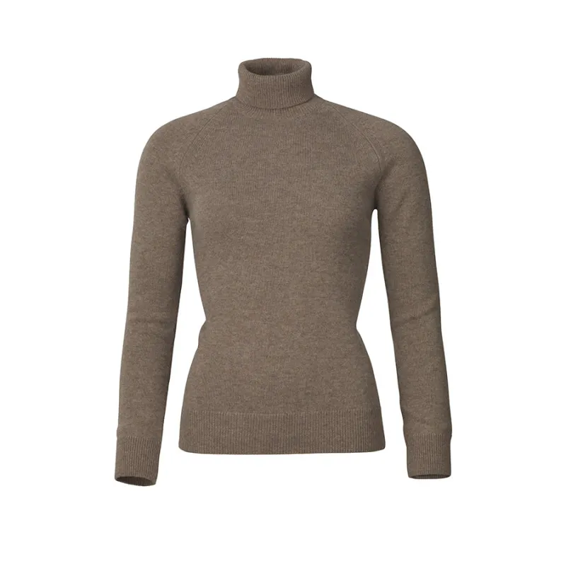 Pull col roulé Buckingham femme Laksen