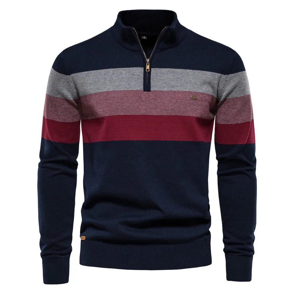 Pull Col Roulé Vintage Homme