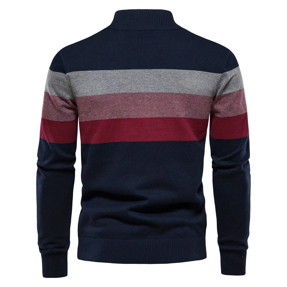 Pull Col Roulé Vintage Homme