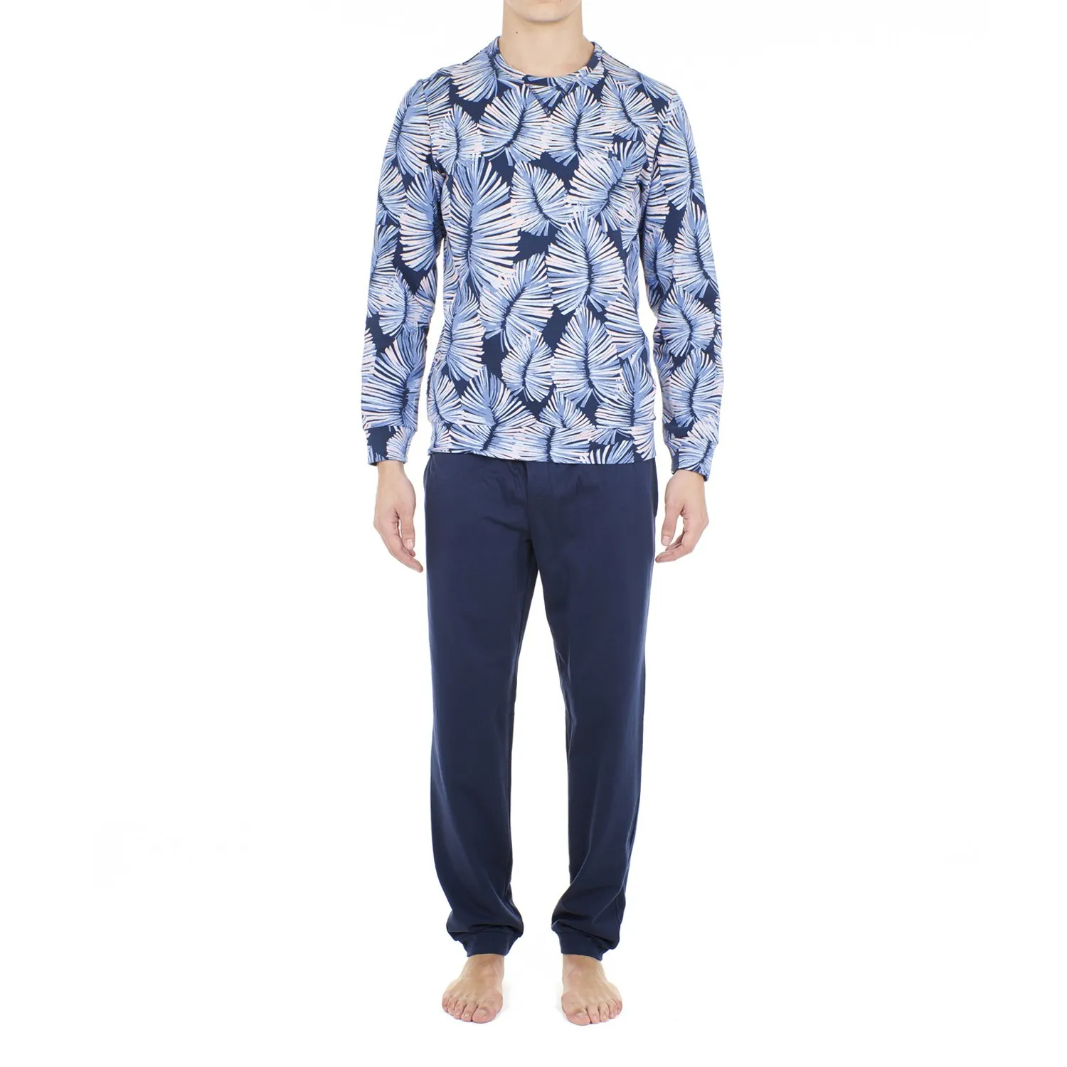 Pyjama Isatis - navy - HOM : vente pyjamas et caleçons homme HOM