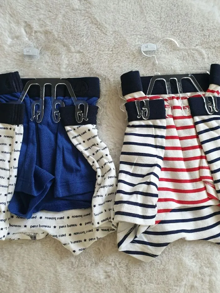 Pyjamas + 4 boxers Petit Bateau 6 ans - Petit Bateau - 6 ans  | Beebs