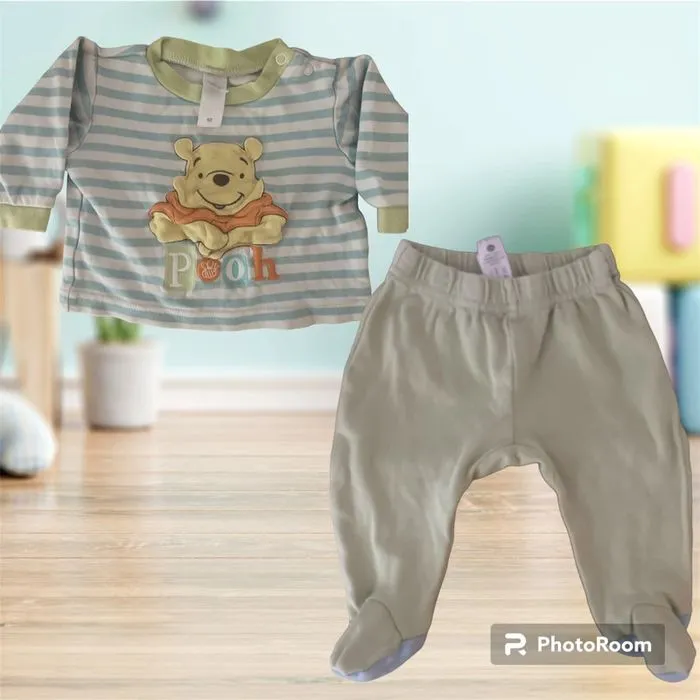 Pyjamas 2 pièces Winnie - C&A - 3 mois  | Beebs