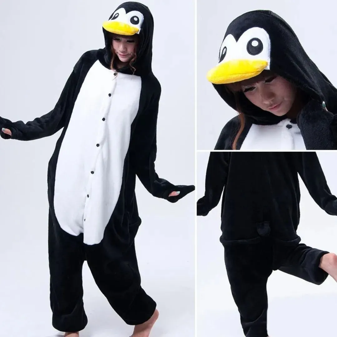 Pyjamas en Combinaison Animale pour Halloween et Nol