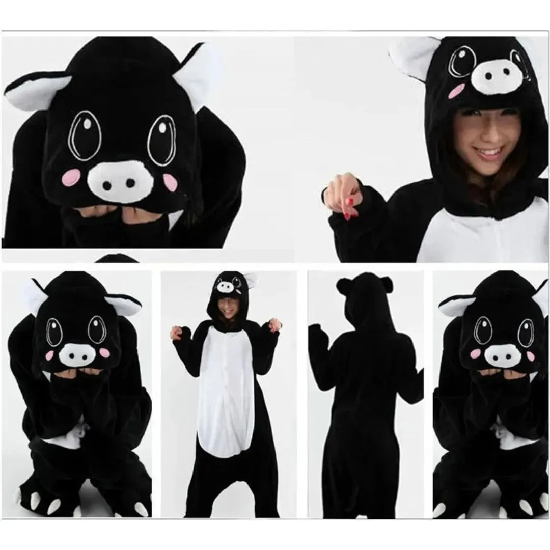 Pyjamas en Combinaison Animale pour Halloween et Nol