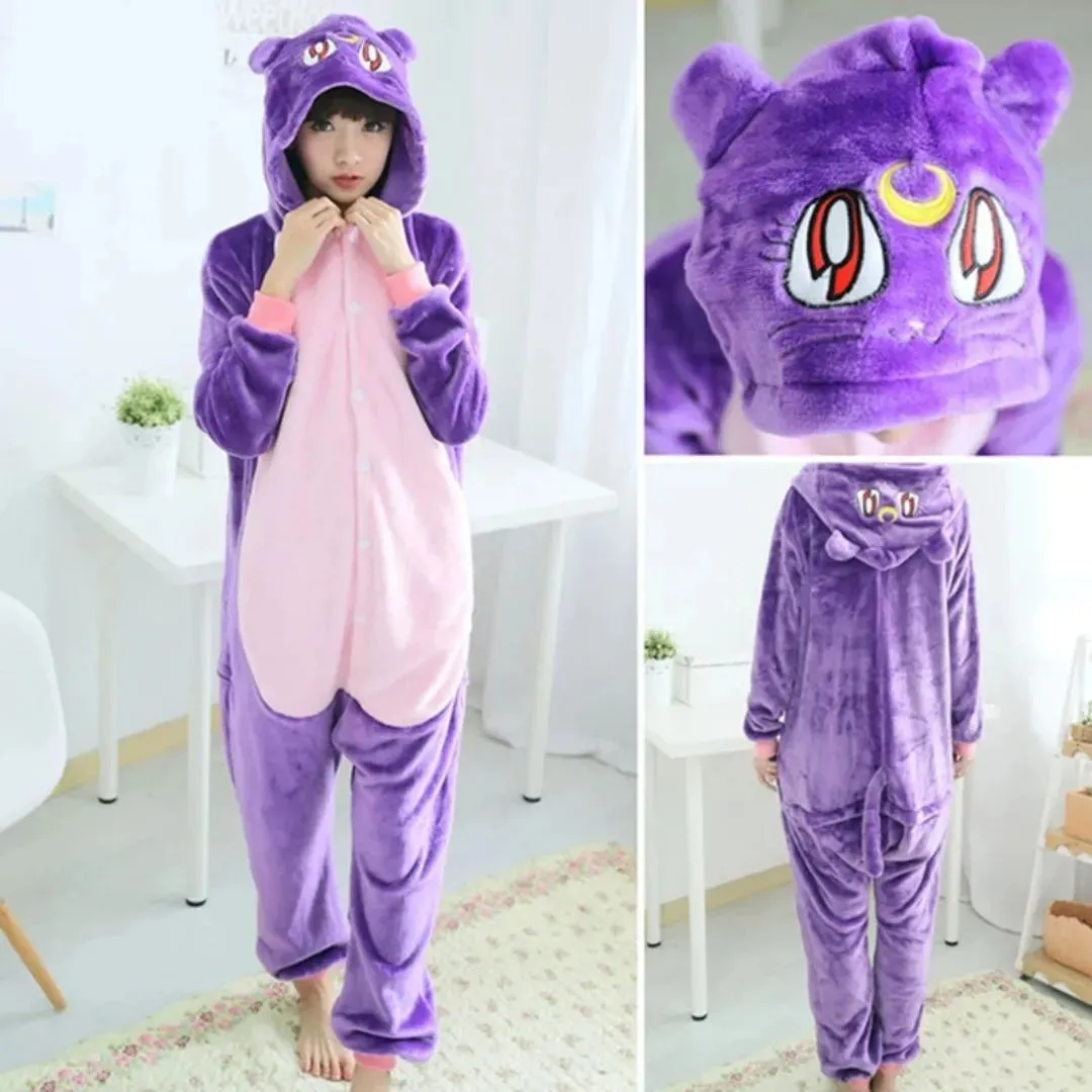 Pyjamas en Combinaison Animale pour Halloween et Nol