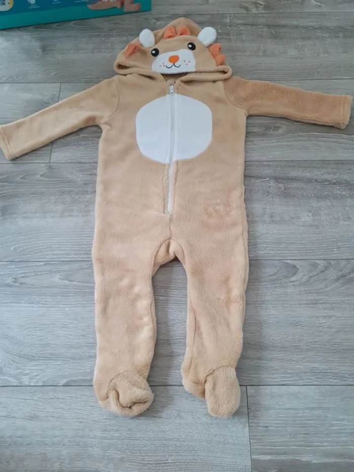 Pyjamas lion 12 mois - Influx - 12 mois  | Beebs