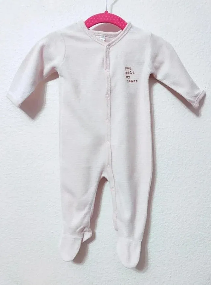 Pyjamas Petit Bateau bébé fille taille 6 mois - Petit Bateau - 3 mois  | Beebs