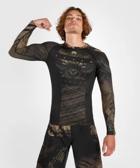 Rashguard à Manches Longues Venum Gorilla Jungle - Noir/Sable