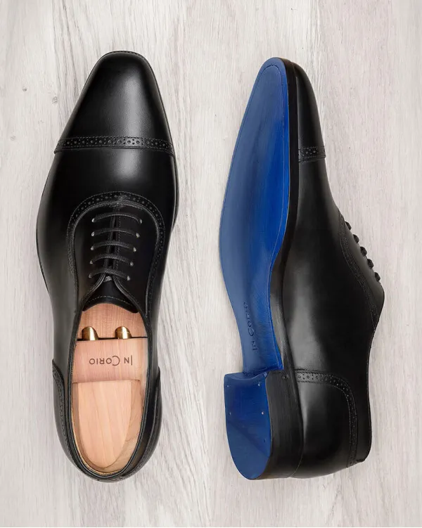 Richelieu noir homme | Richelieu derby | In Corio