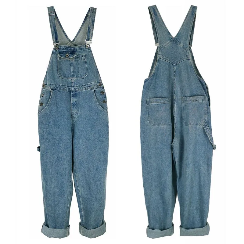 Salopettes En Jean Vintage