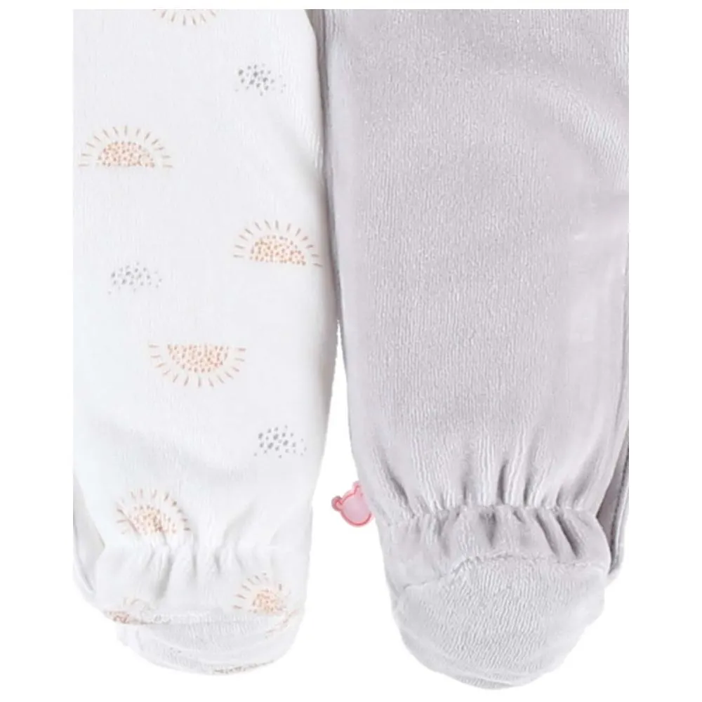 Set de 2 pyjamas velours (0m) - Babou & Kendi