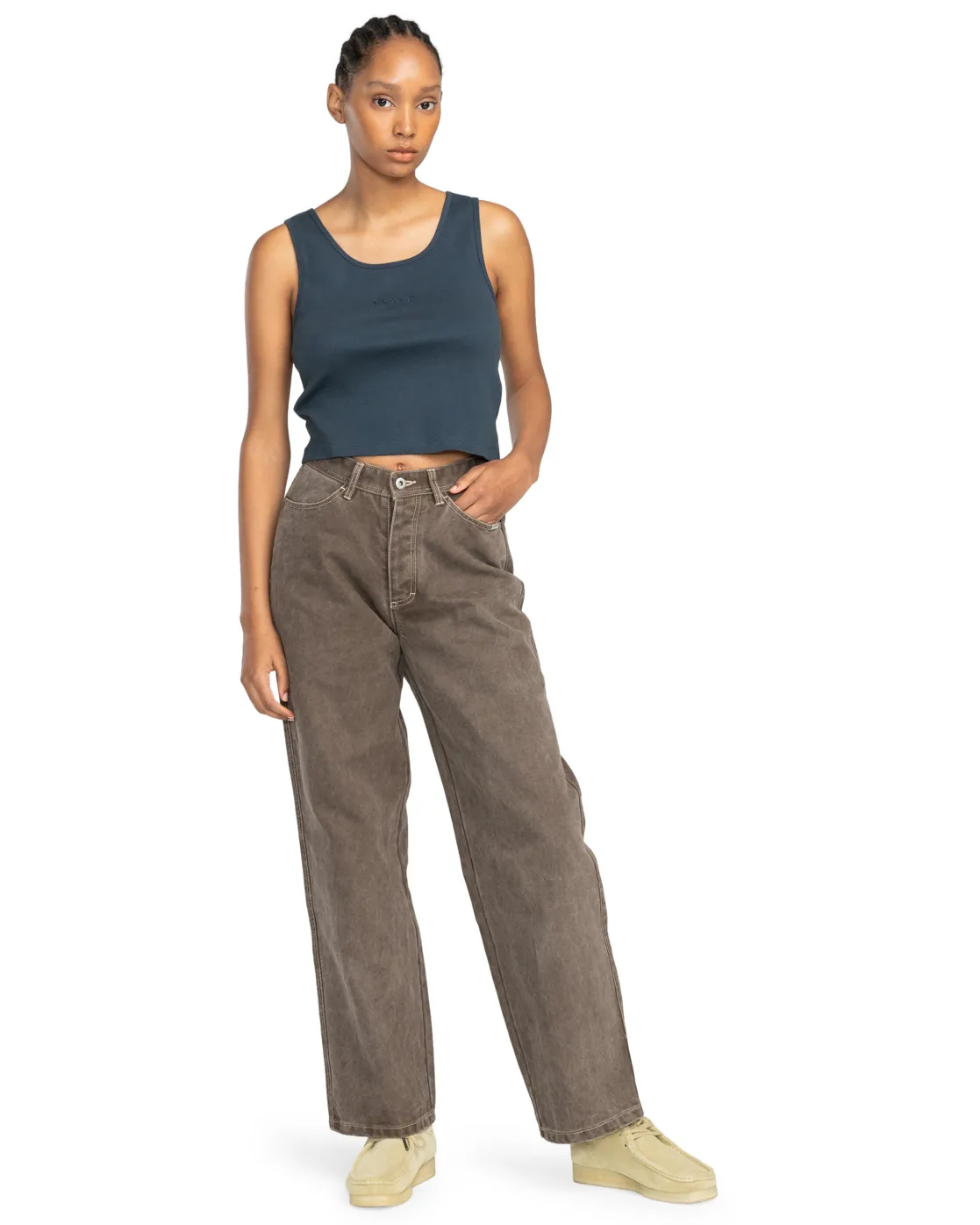 Side-Shore - 365 canvas pant women element - women pantalons / salopettes - side-shore