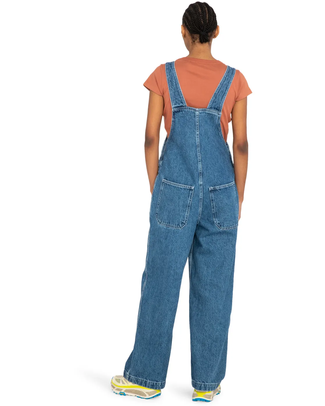 Side-Shore - 70 dungaree pant element - women pantalons / salopettes - side-shore