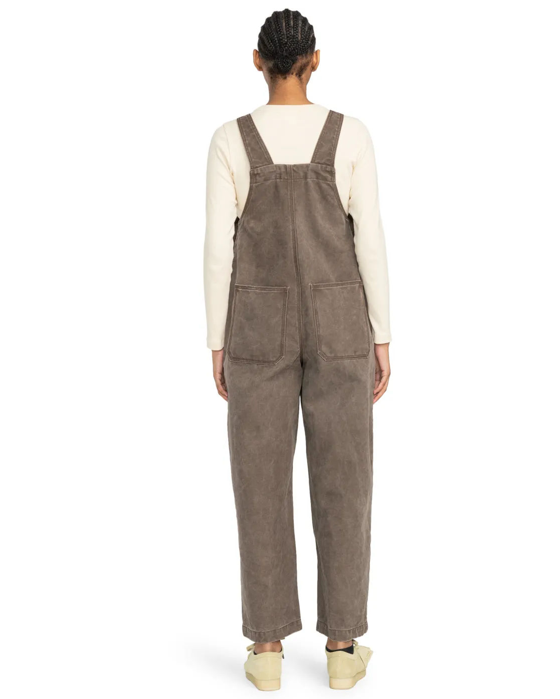 Side-Shore - 70 dungaree pant element - women pantalons / salopettes - side-shore