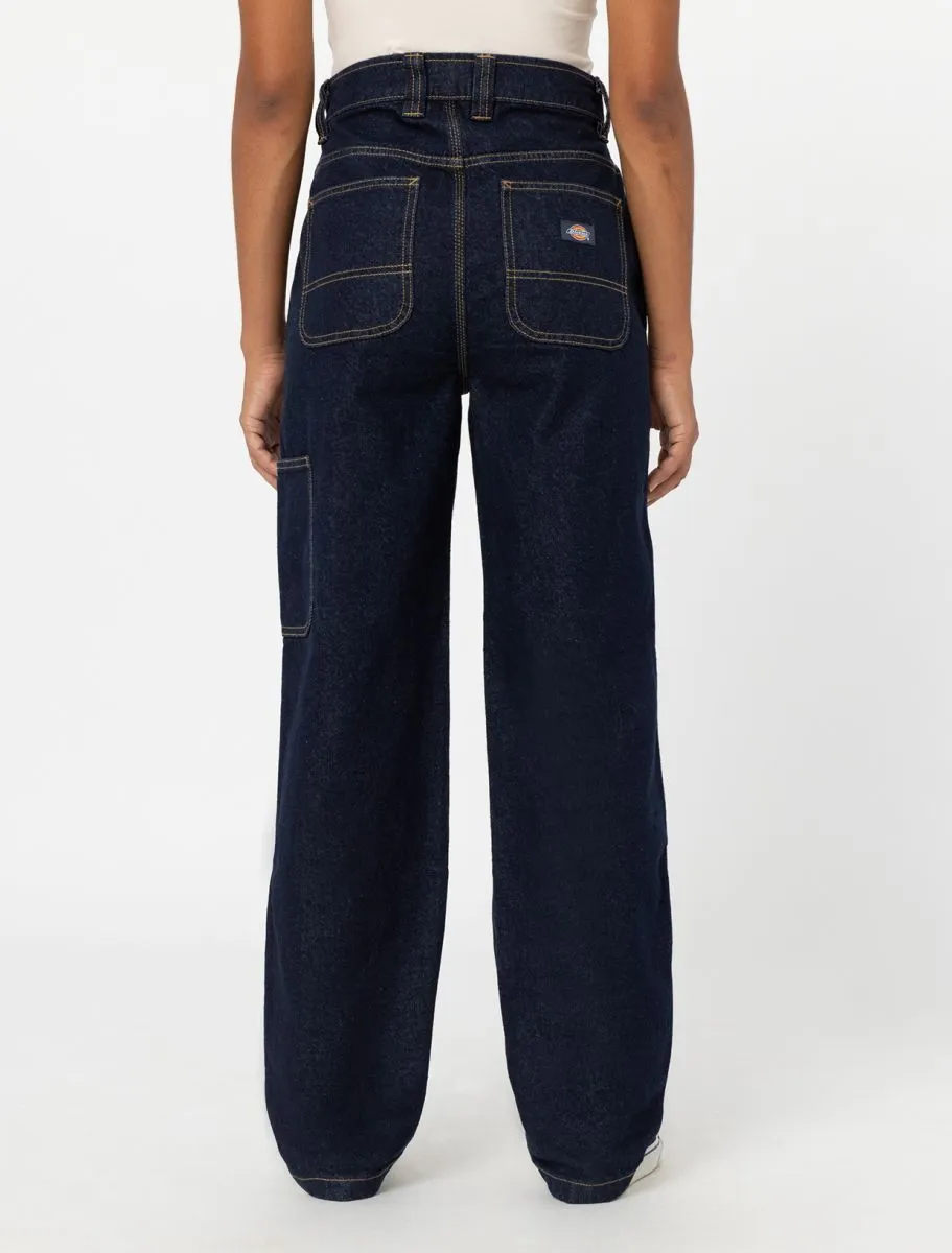 Side-Shore - madison double knee denim dickies - women pantalons / salopettes - side-shore