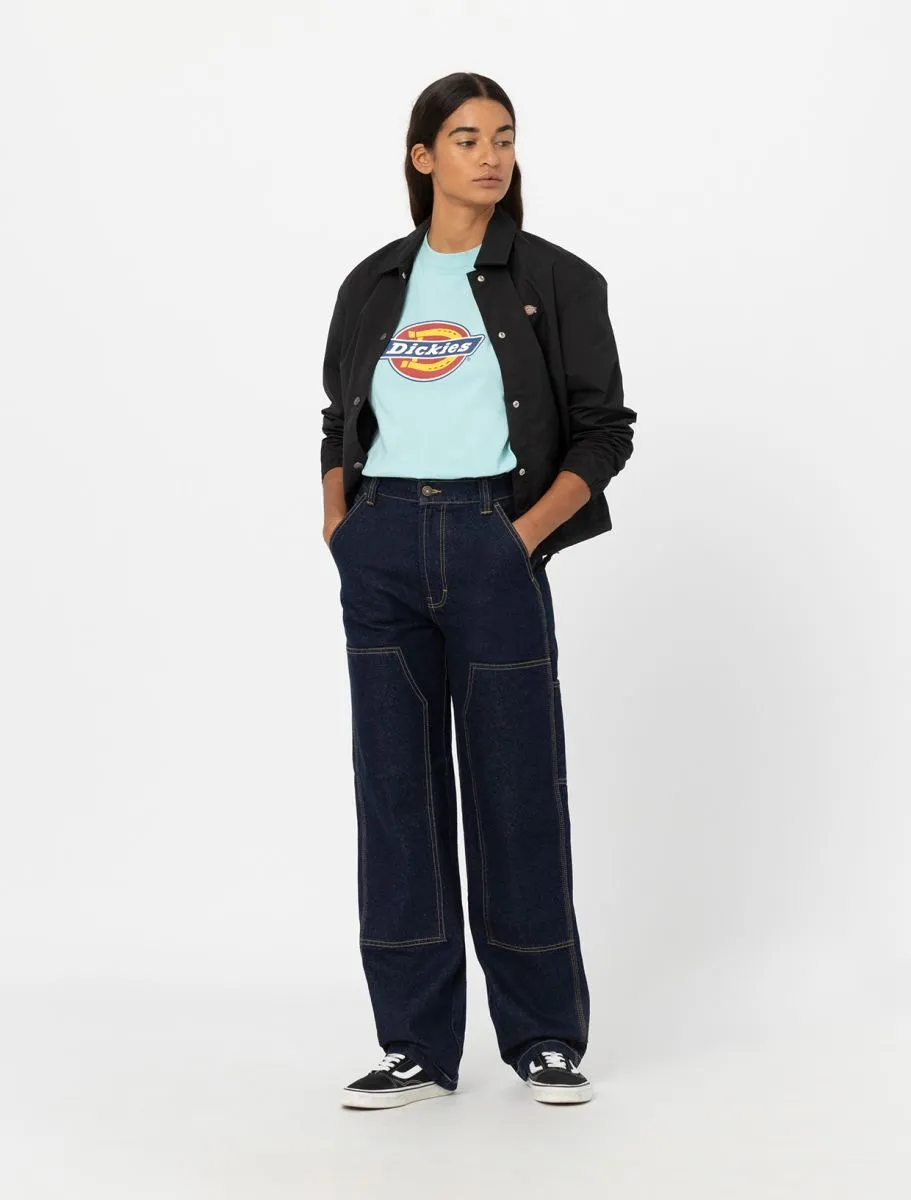 Side-Shore - madison double knee denim dickies - women pantalons / salopettes - side-shore