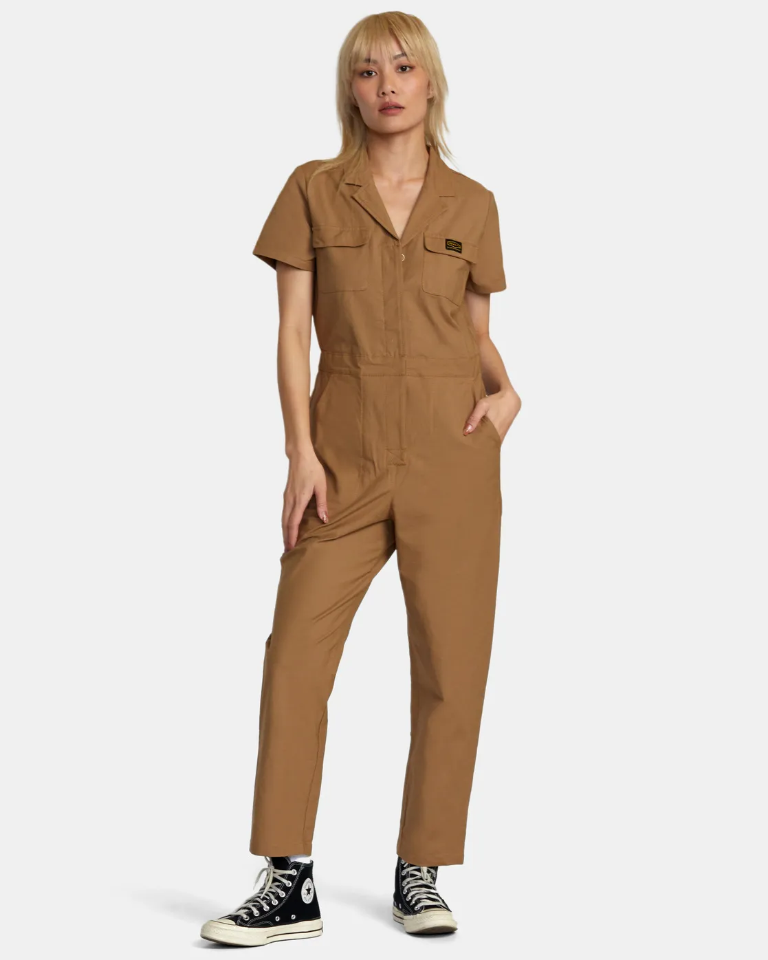 Side-Shore - recession jumpsuit rvca - women pantalons / salopettes - side-shore