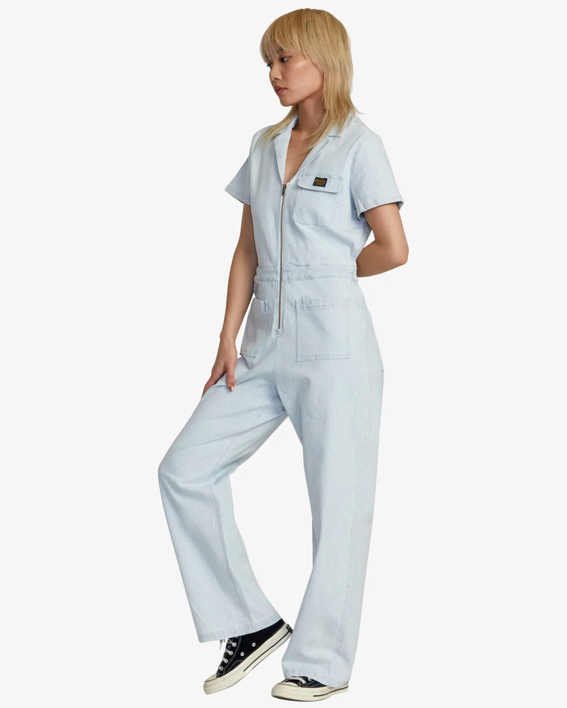 Side-Shore - spring shift jumpsuit rvca - women pantalons / salopettes - side-shore