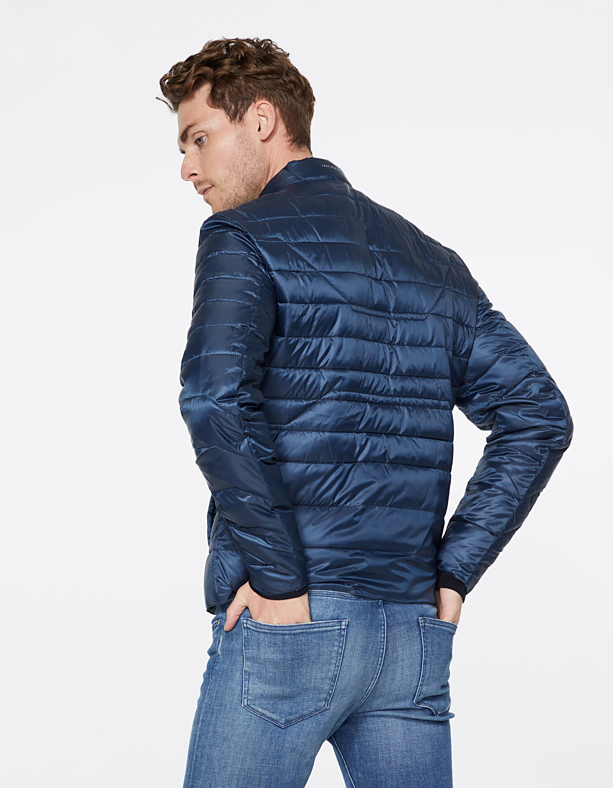 Sous-doudoune marine packable Homme