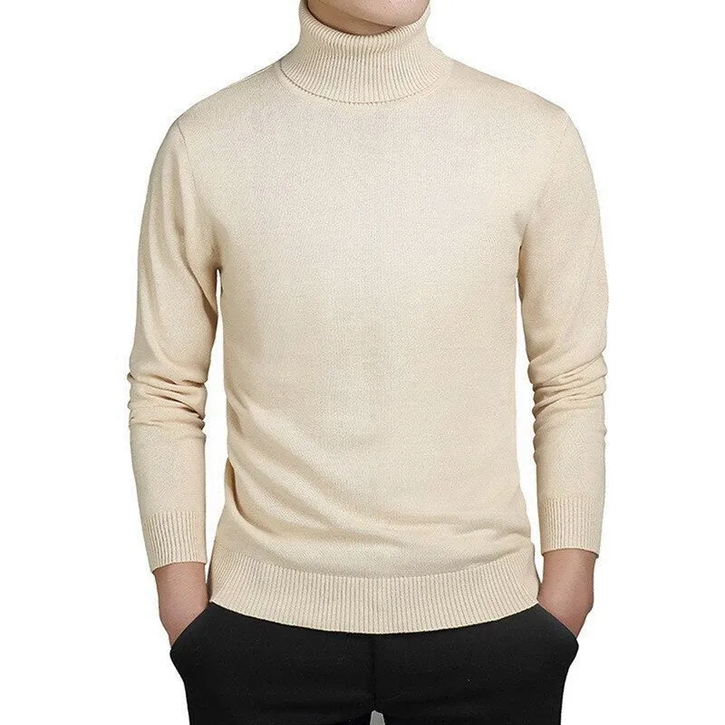 Sous Pull Col Roulé Homme Vintage