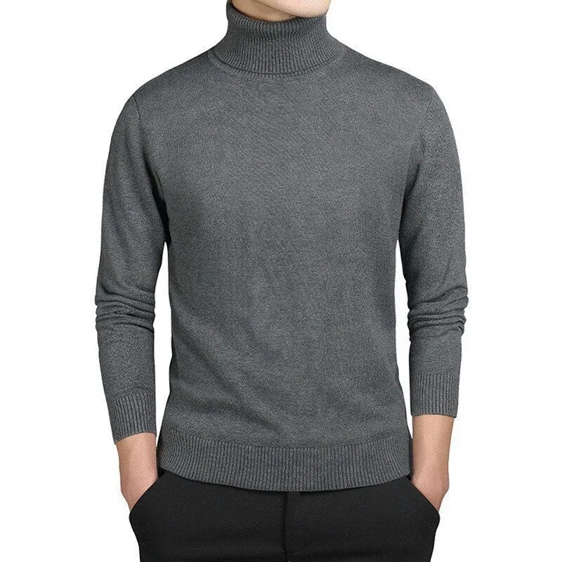 Sous Pull Col Roulé Homme Vintage