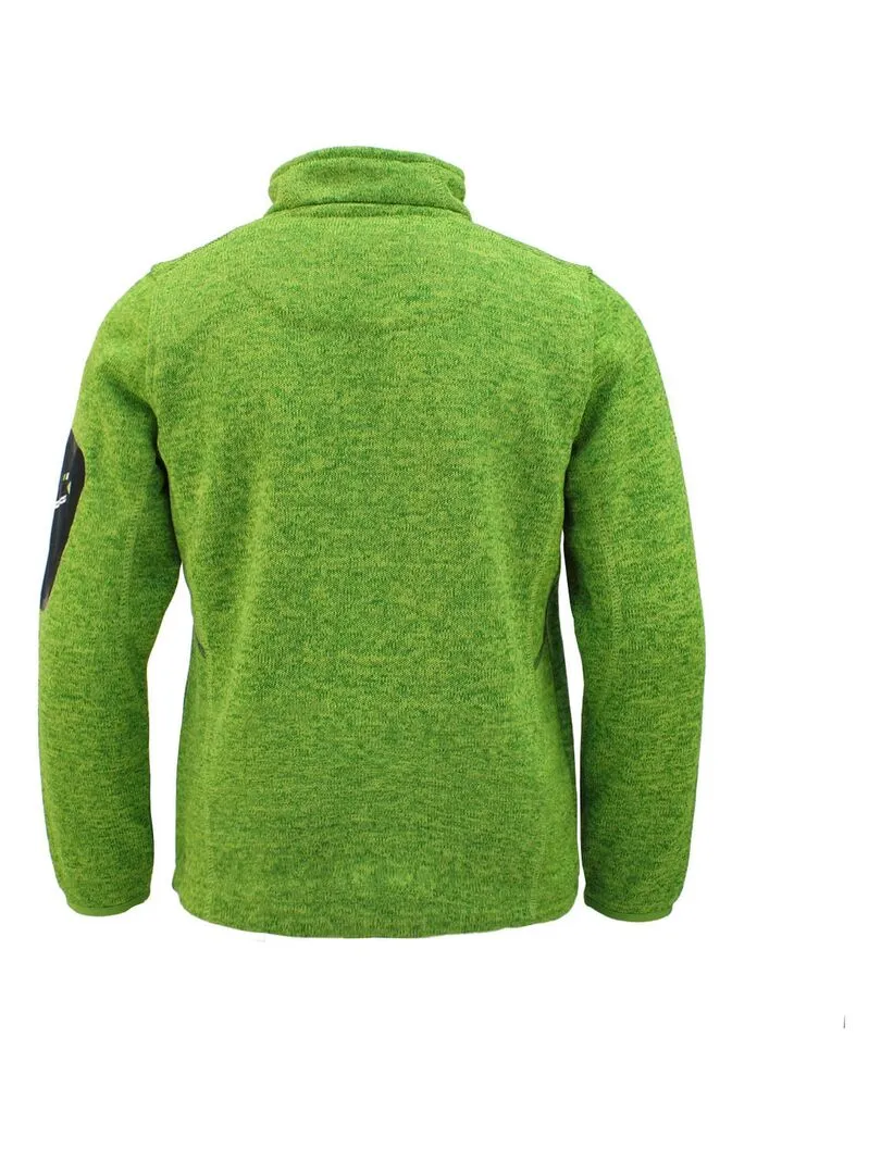 Sweat polaire garçon ECYPA - Vert