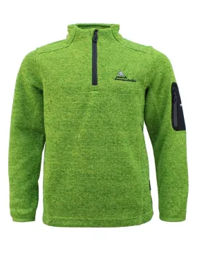 Sweat polaire garçon ECYPA - Vert