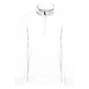 Sweat-shirt col zippé