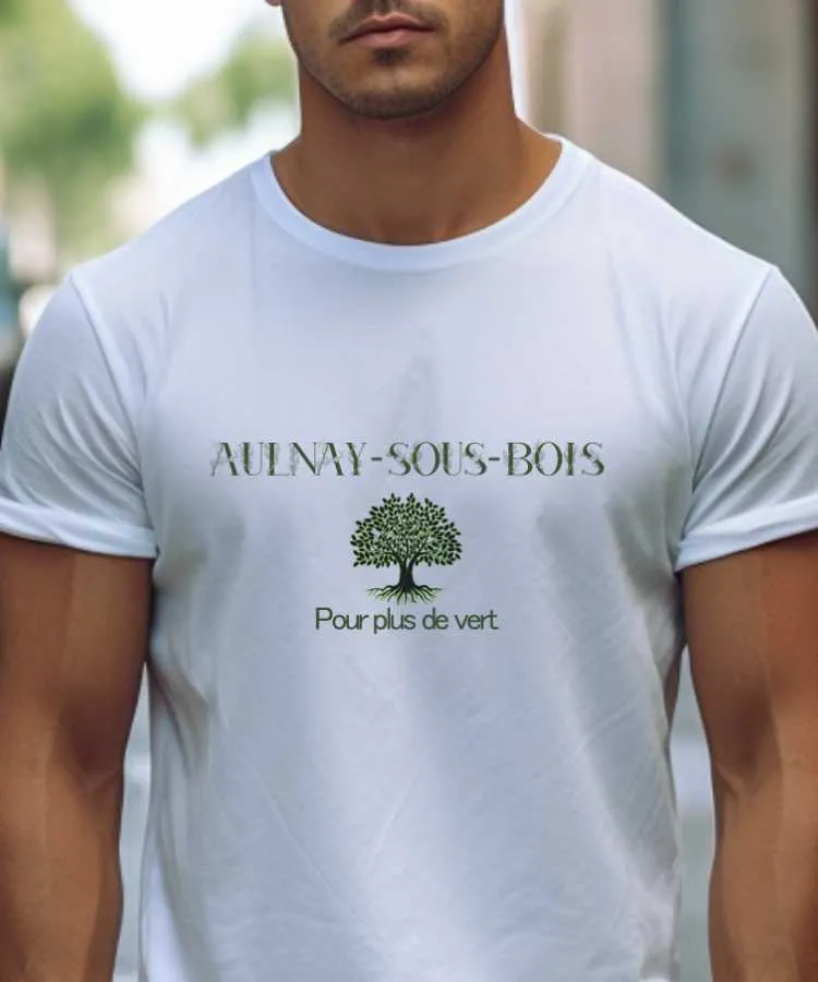 T-Shirt Aulnay-sous-Bois pour plus de vert