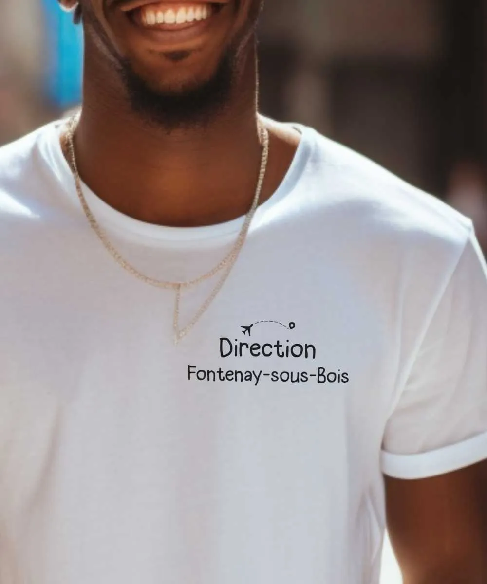 T-Shirt Direction Fontenay-sous-Bois